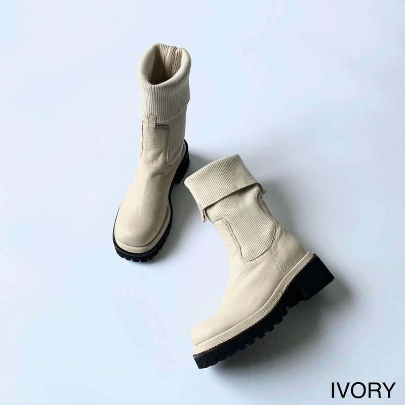 527056 2WAY・ニットブーツ